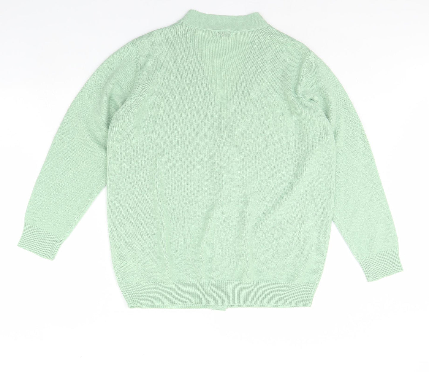 Damart Womens Green   Cardigan Jumper Size 18