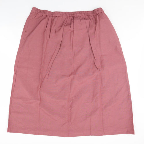 Capsule Womens Pink   Flare Skirt Size 46 in