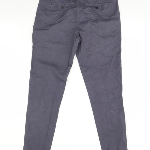 Vera Moda Womens Blue   Trousers  Size 34 in L30 in