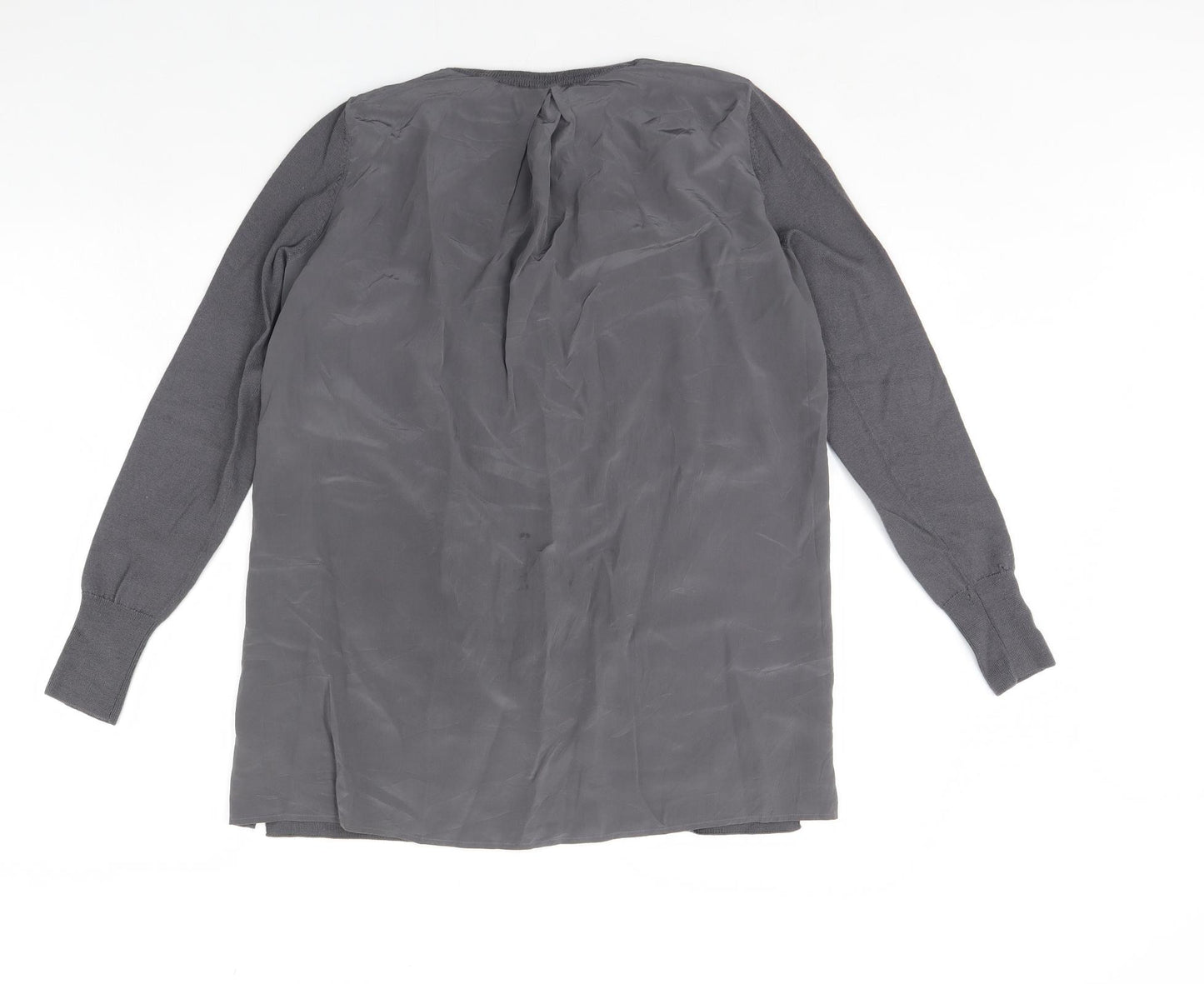 The White Company Womens Grey   Pullover Jumper Size M