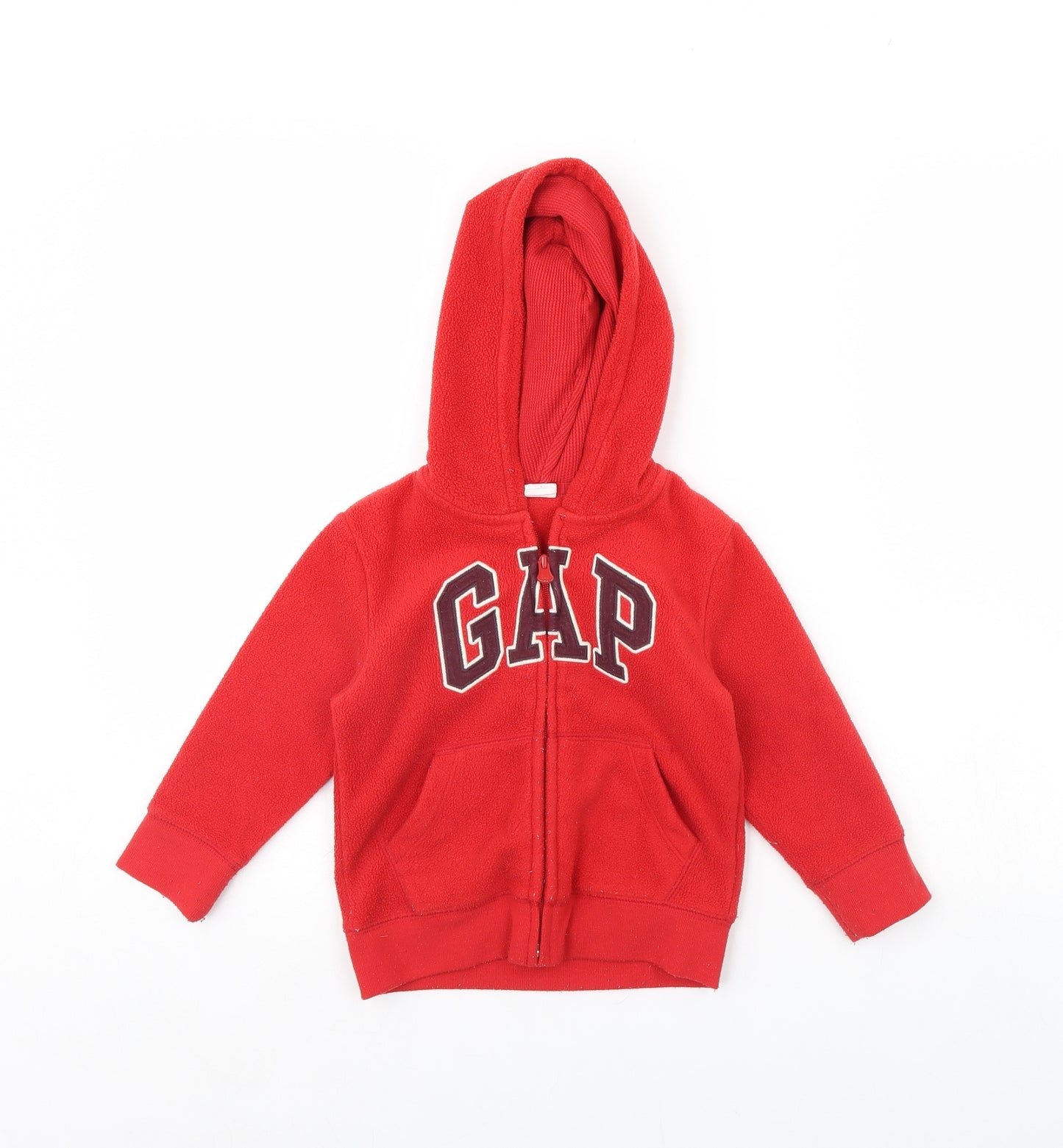 Gap Boys Red  Fleece Jacket  Size 3 Years