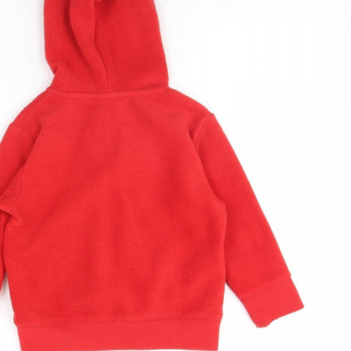 Gap Boys Red  Fleece Jacket  Size 3 Years