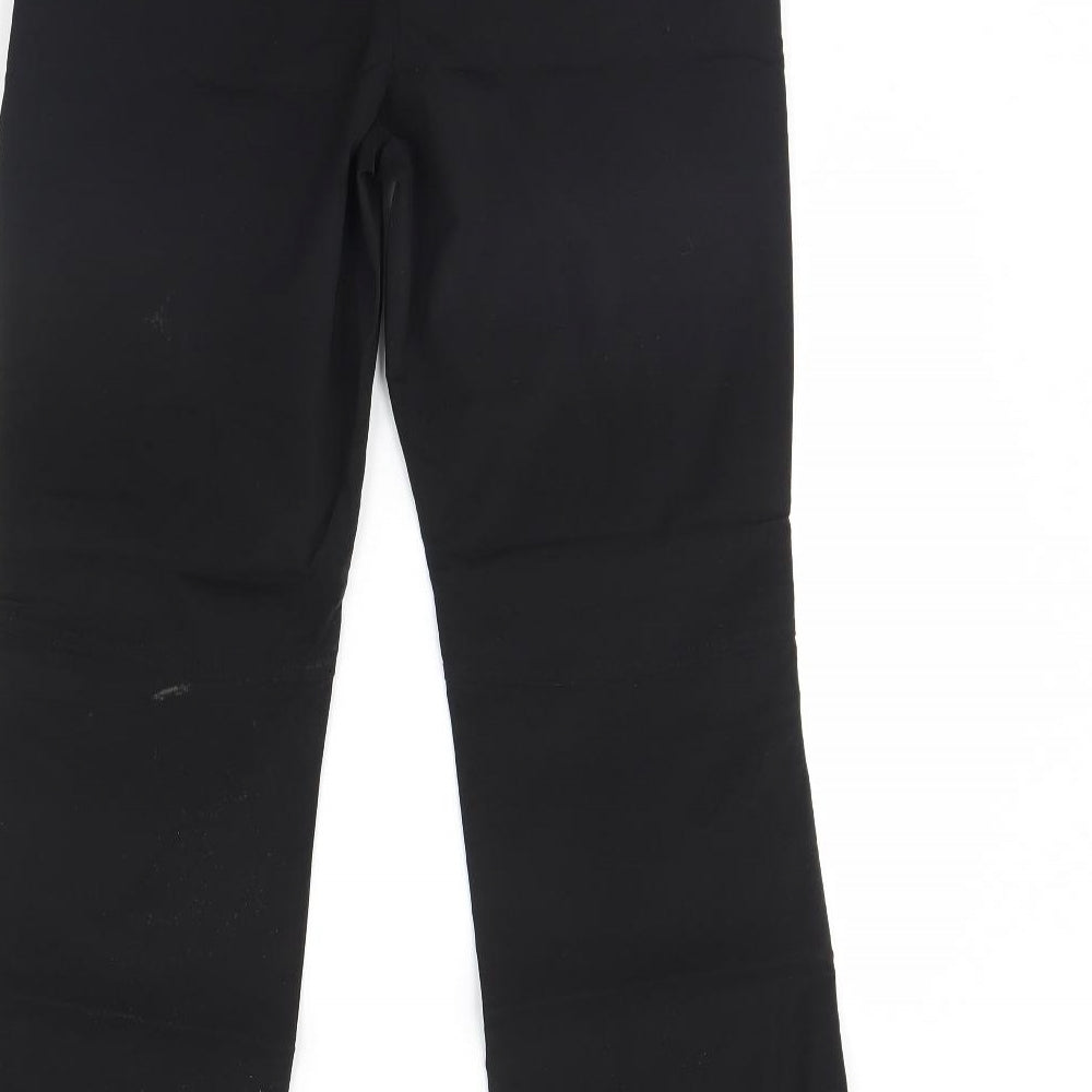 Peter Storm Womens Black   Windbreaker Trousers Size 10 L29 in