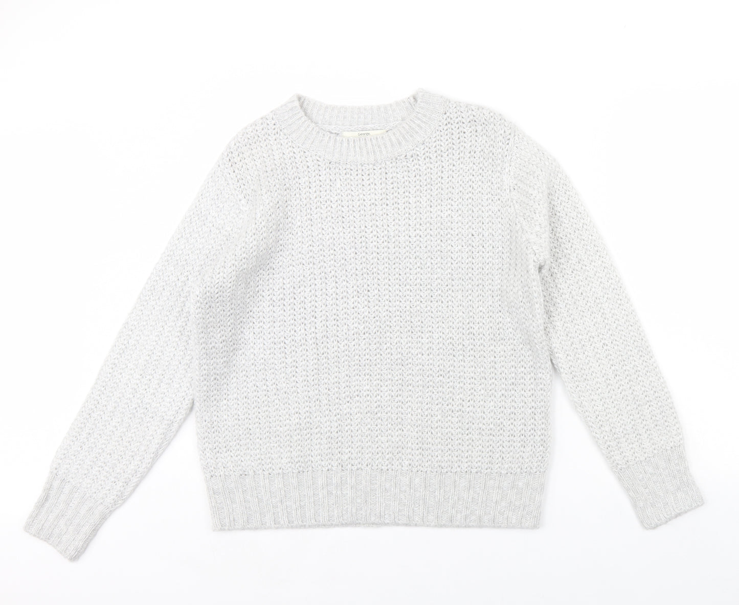 George Womens Grey   Pullover Jumper Size 12