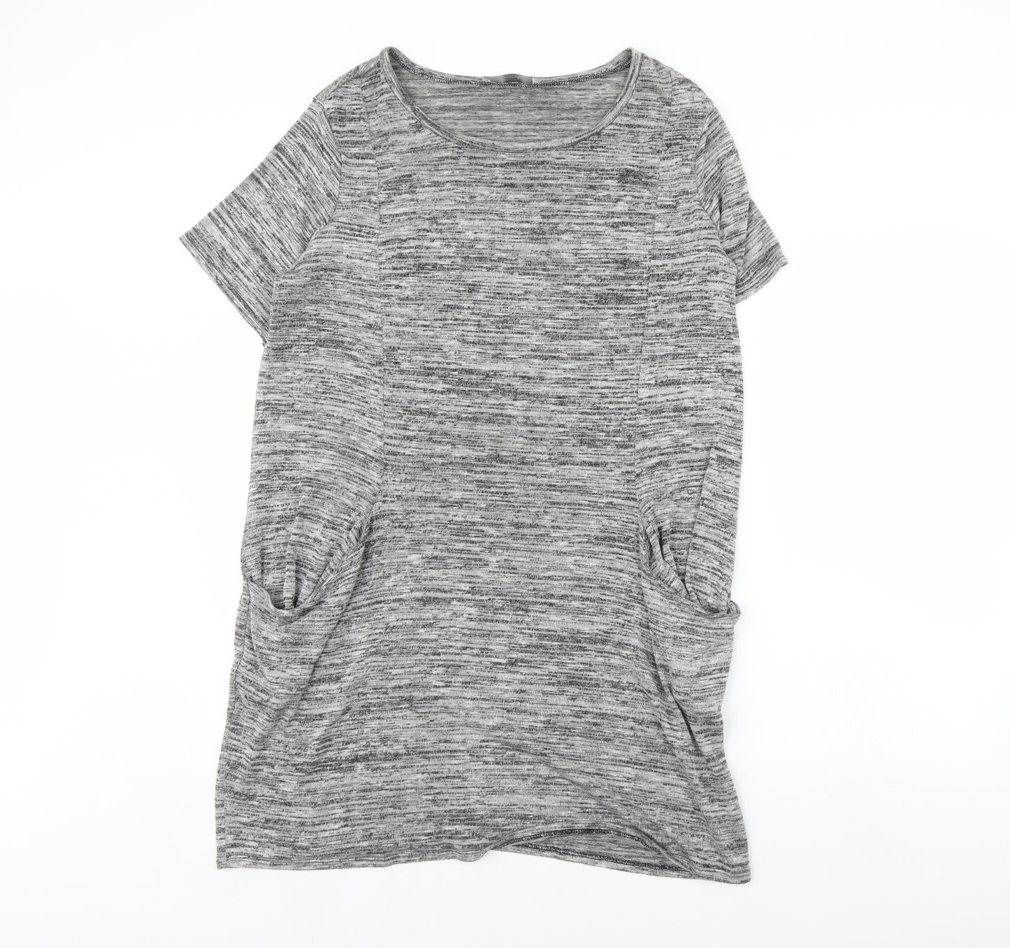 George Womens Grey   T-Shirt Dress  Size 18