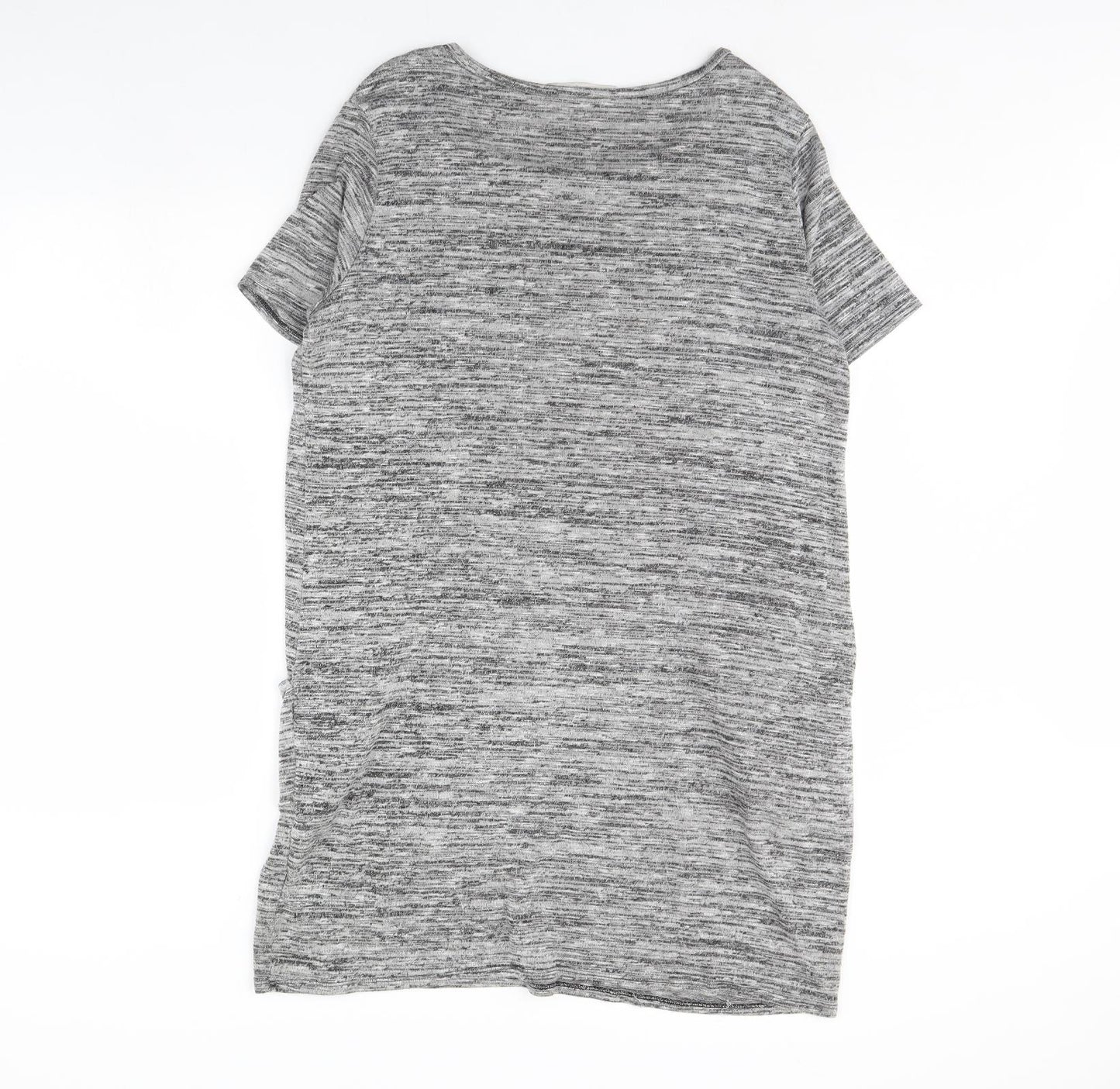 George Womens Grey   T-Shirt Dress  Size 18