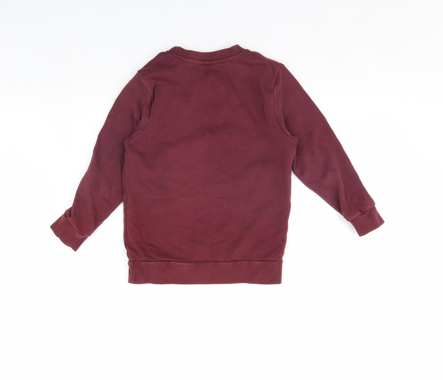 George Boys Red   Pullover Jumper Size 5 Years