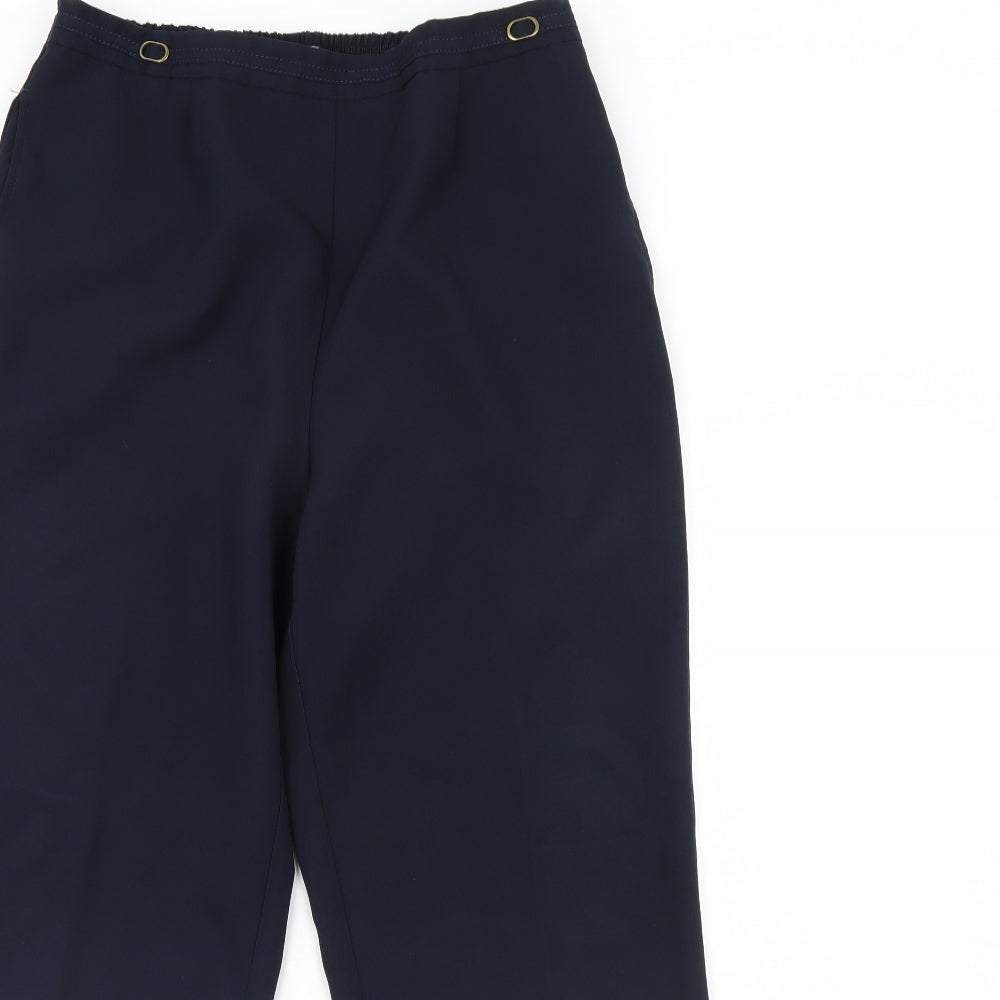 Bonmarché Womens Blue   Trousers  Size 14 L28 in
