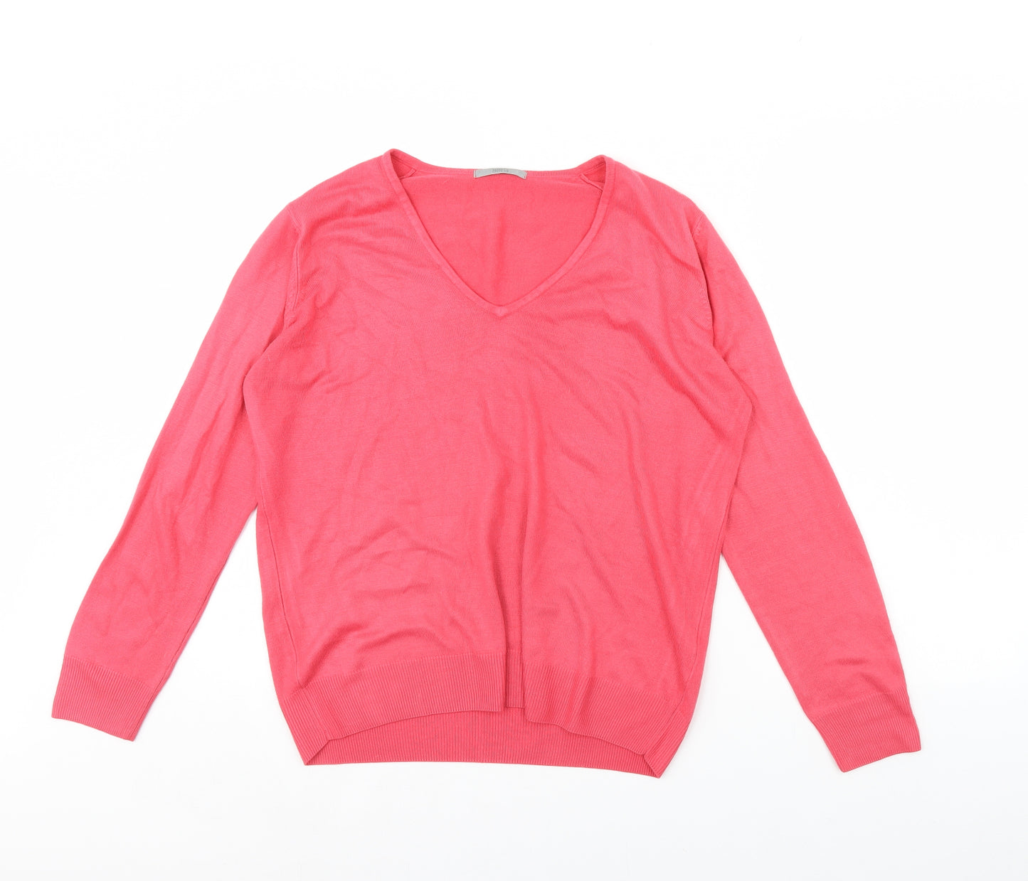 M&S Womens Pink   Pullover Jumper Size 16