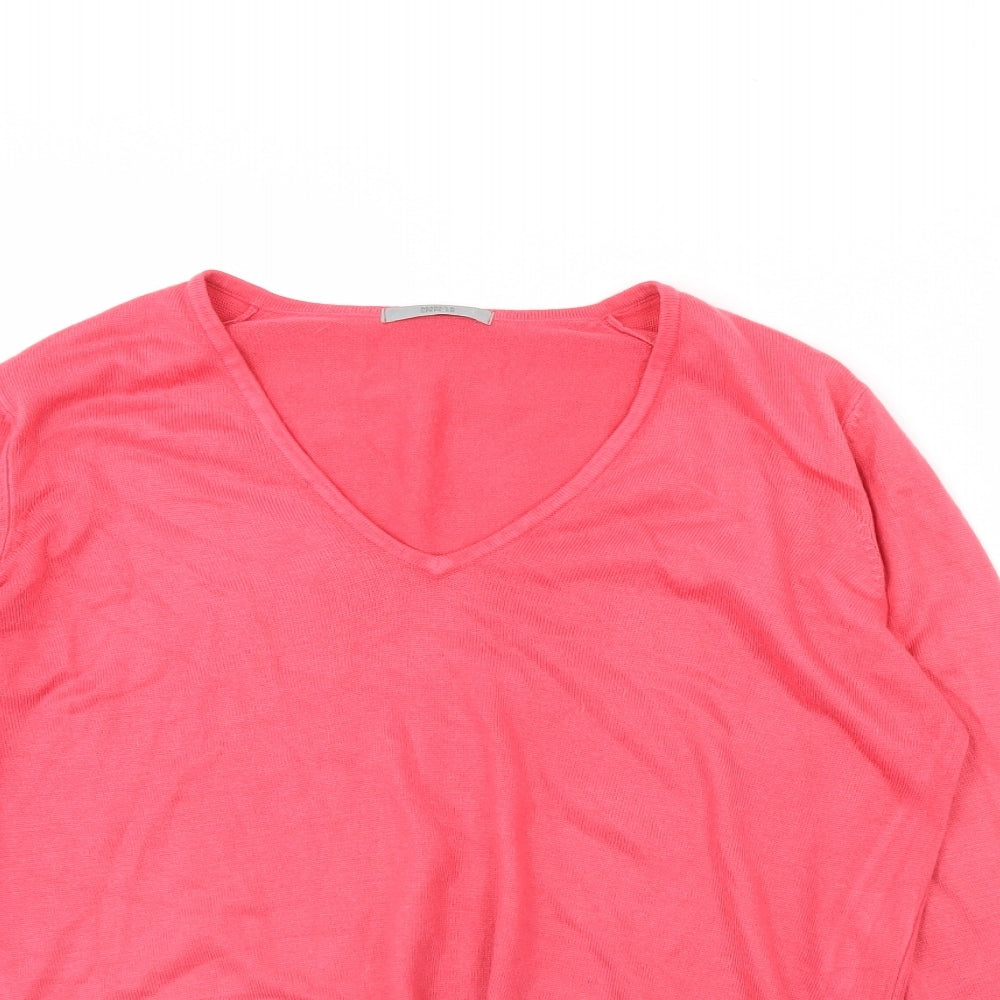 M&S Womens Pink   Pullover Jumper Size 16