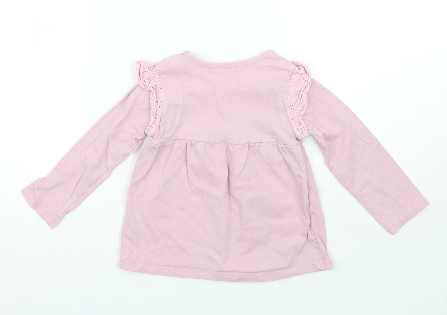 Nutmeg Girls Purple   Basic T-Shirt Size 12 Months