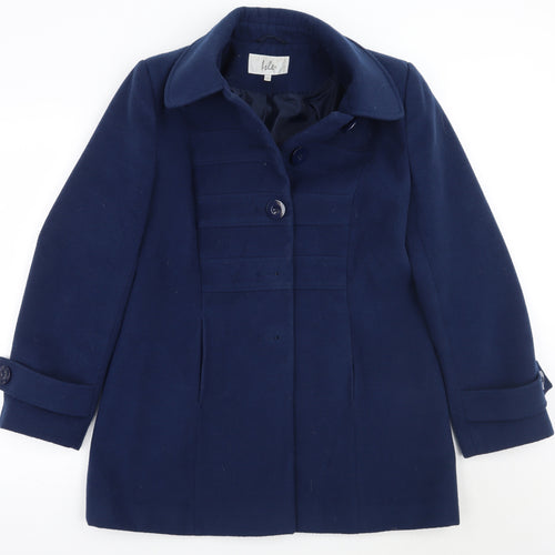 Isle Womens Blue   Jacket Coat Size 12