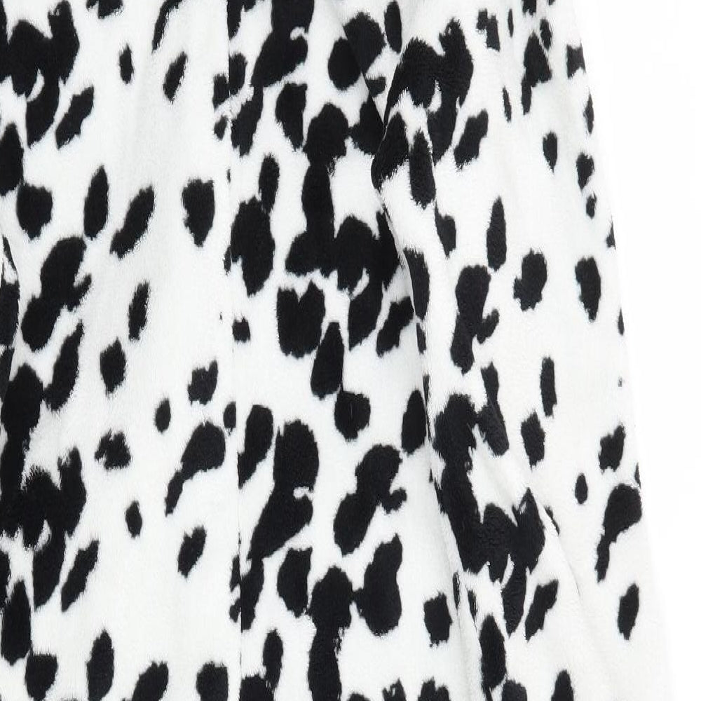 NEXT Girls White Animal Print  Top One Piece Size 11 Years