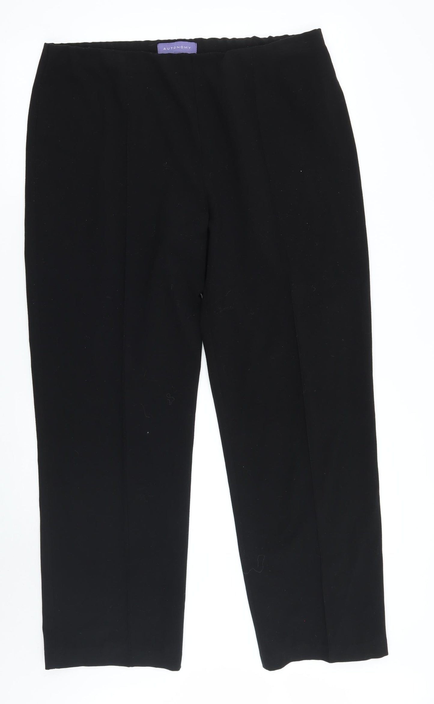 Autonomy Womens Black   Trousers  Size 16 L29 in