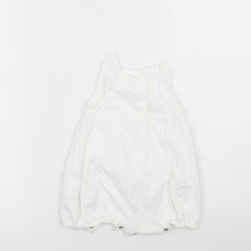 NEXT Girls White   Babygrow One-Piece Size 0-3 Months