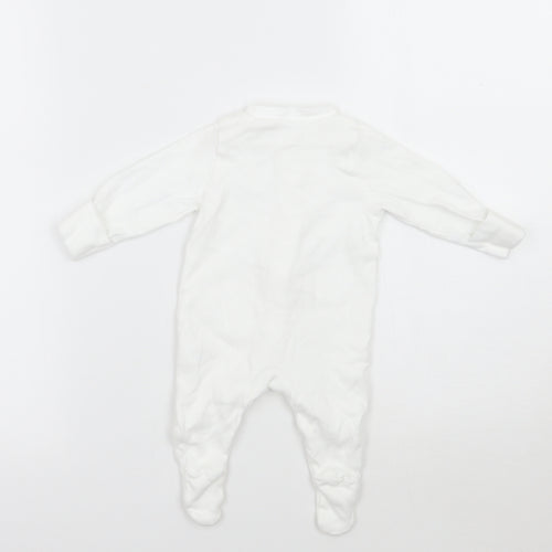TU Baby White   Babygrow One-Piece Size Newborn