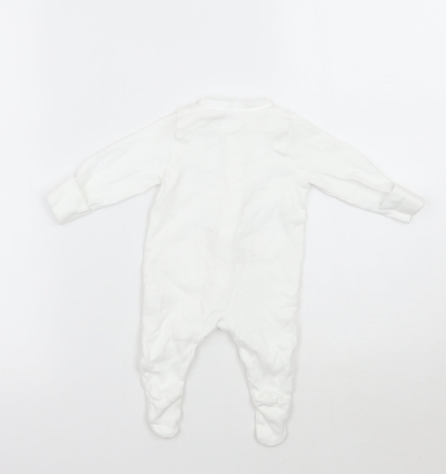 TU Baby White   Babygrow One-Piece Size Newborn