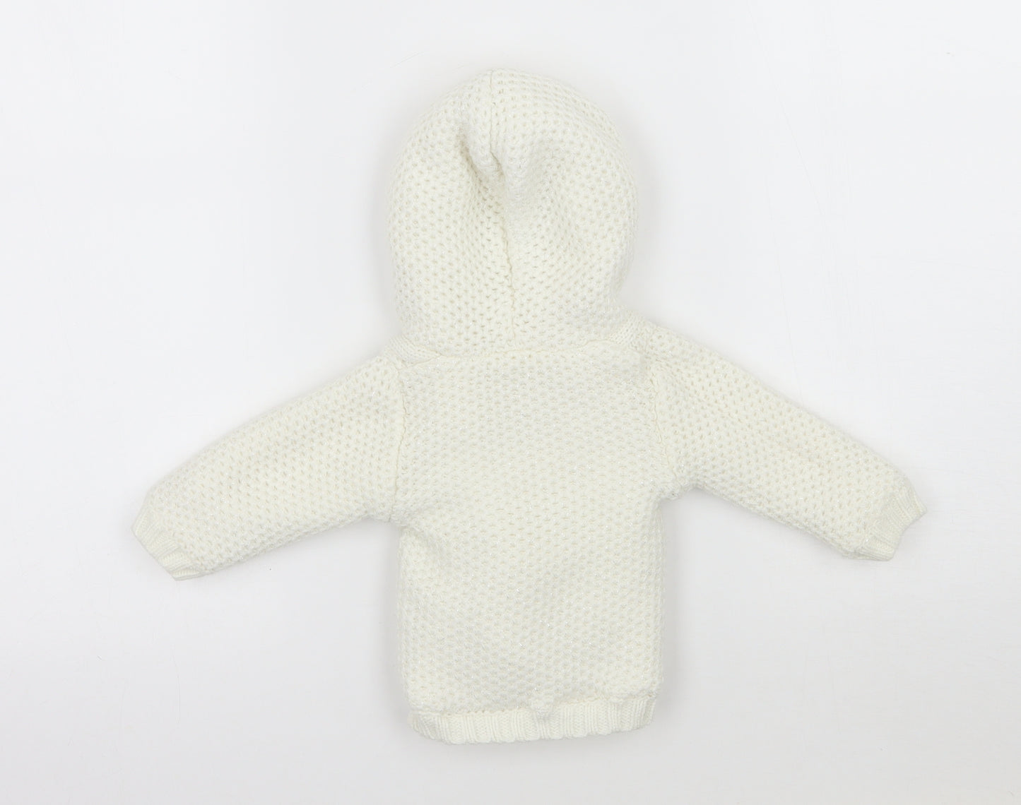 Early days Girls White   Jacket Coatigan Size 0-3 Months