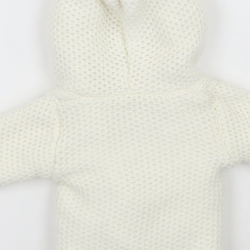 Early days Girls White   Jacket Coatigan Size 0-3 Months