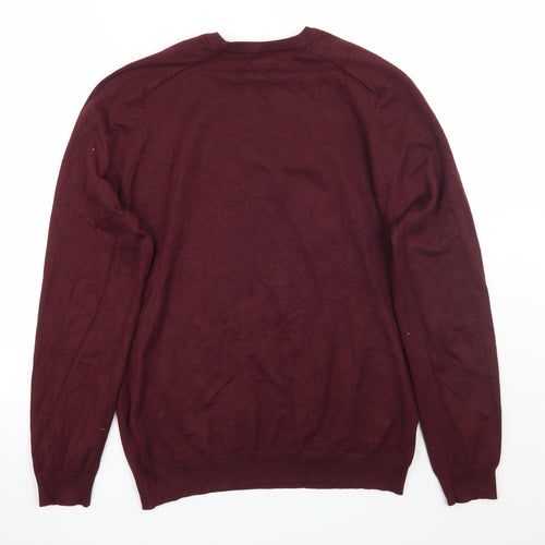 River Island Mens Purple   Pullover Jumper Size M