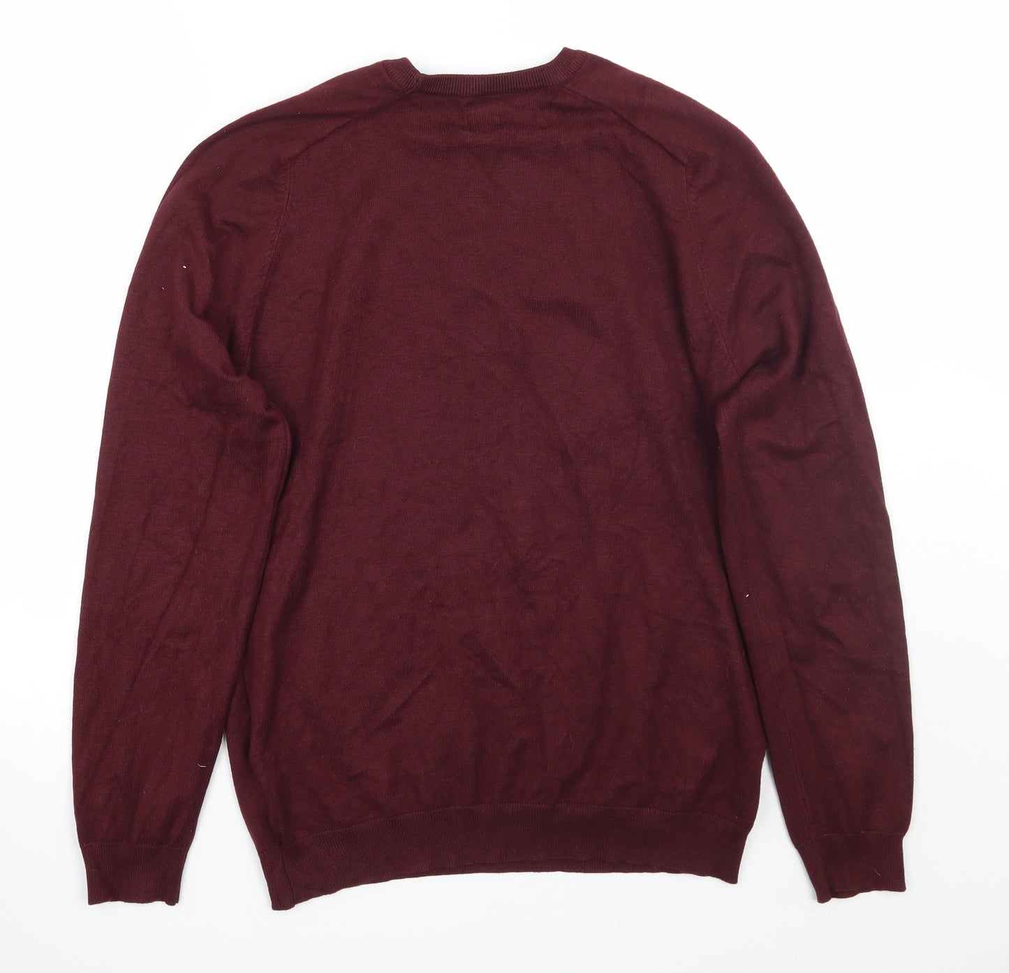 River Island Mens Purple   Pullover Jumper Size M