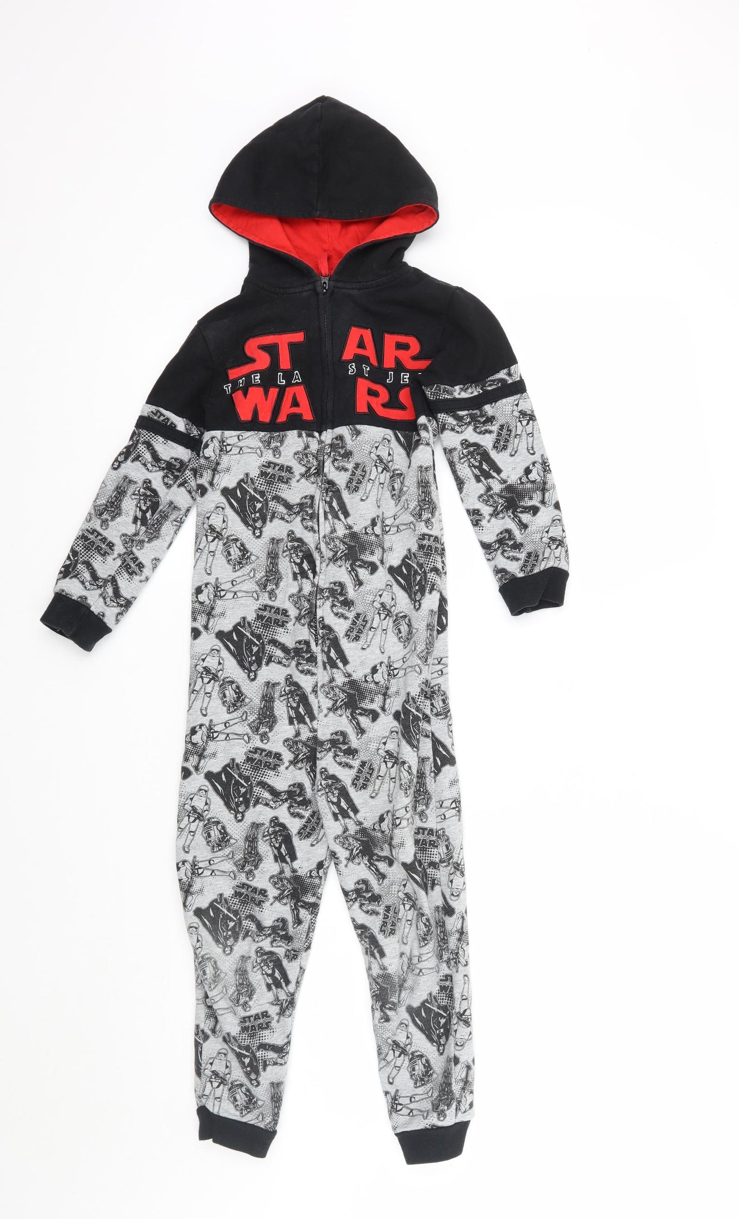George Boys Grey Geometric   One Piece Size 12 Years  - Star wars