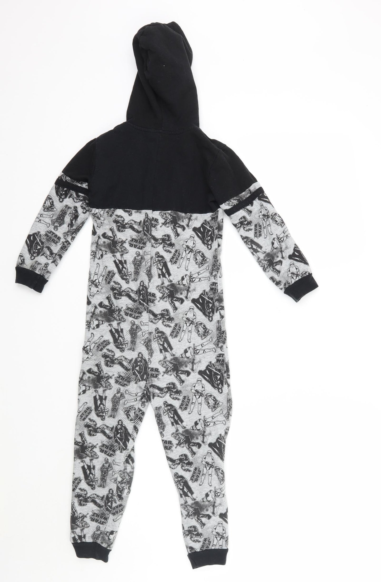 George Boys Grey Geometric   One Piece Size 12 Years  - Star wars