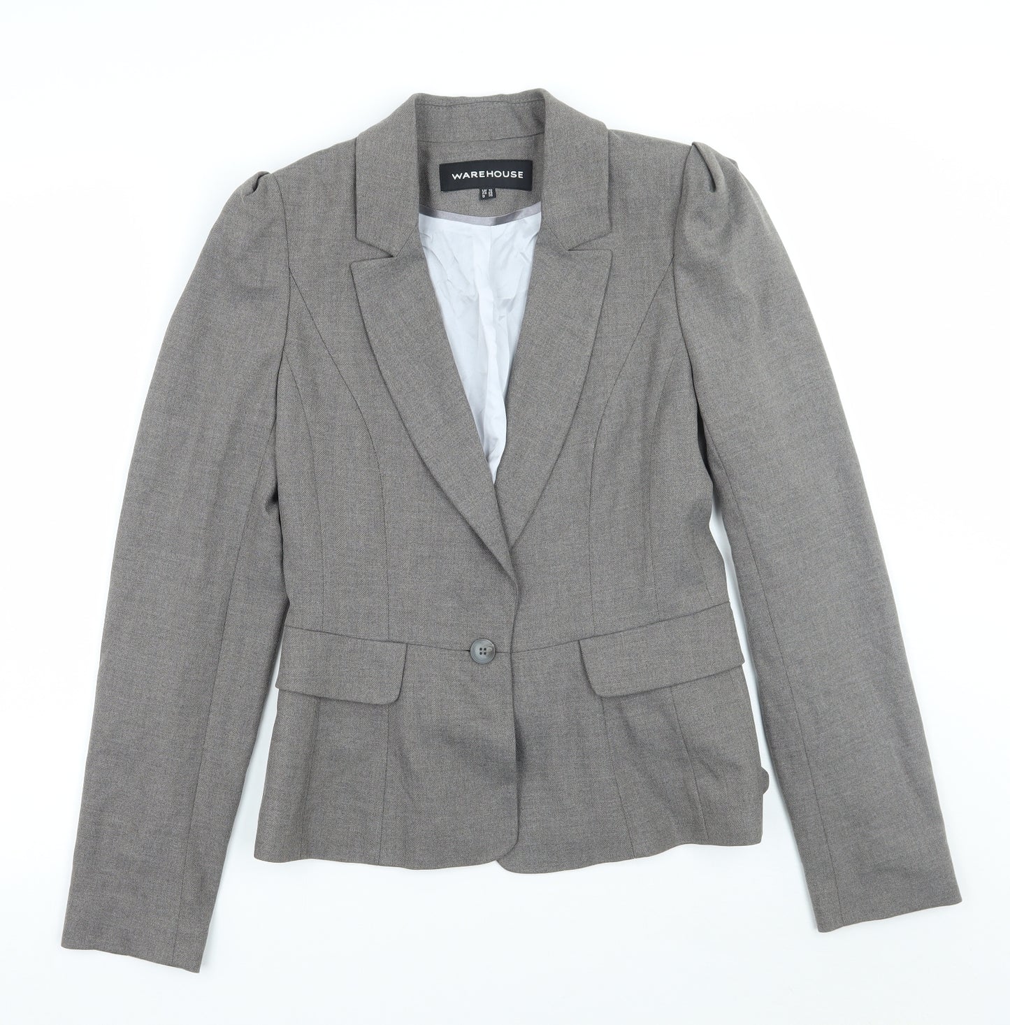 Warehouse Womens Brown   Jacket Suit Jacket Size 10