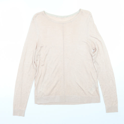 Oasis Womens Pink   Basic T-Shirt Size S