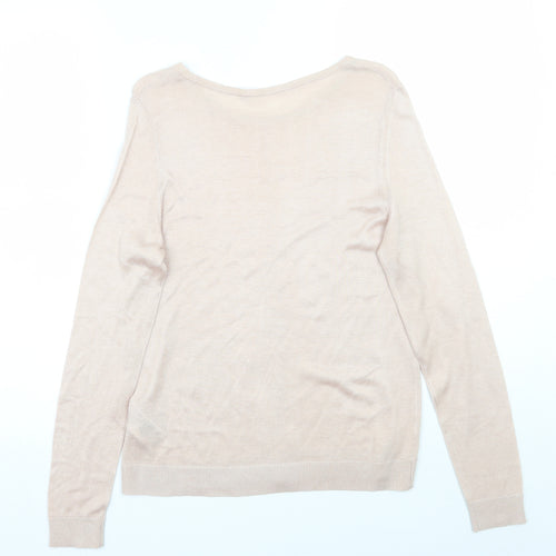 Oasis Womens Pink   Basic T-Shirt Size S