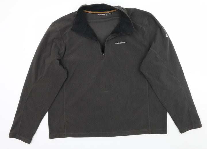 Crag hoppers Mens Grey   Pullover Jumper Size 2XL