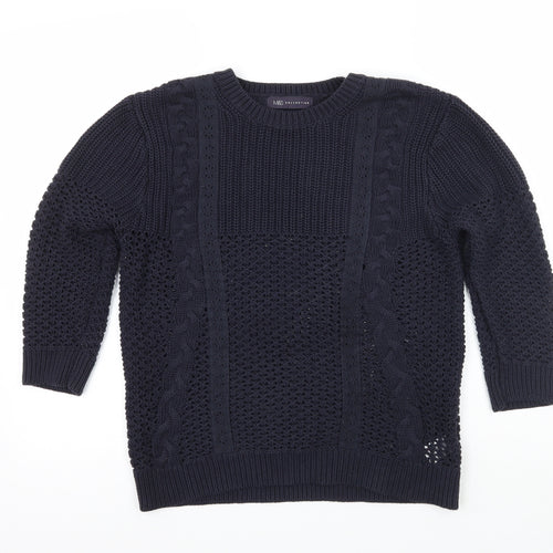 Marks and Spencer Womens Blue   Pullover Jumper Size 12