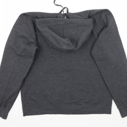 Port & Company Womens Grey   Pullover Hoodie Size M