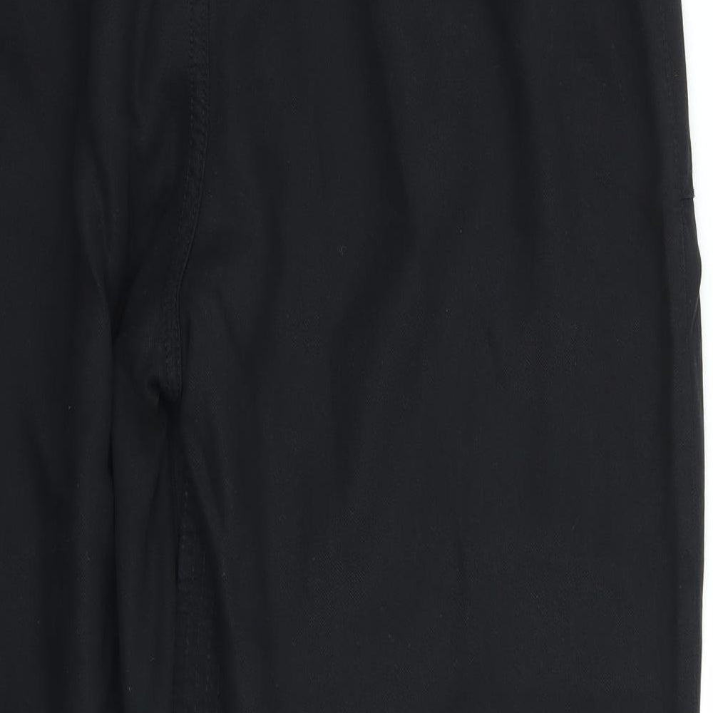 F&F Womens Black   Trousers  Size 12 L26 in