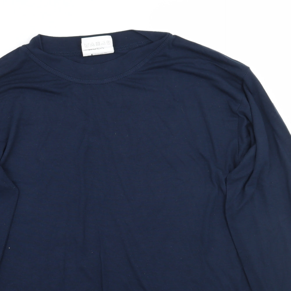 Sio fit Womens Blue   Basic T-Shirt Size L