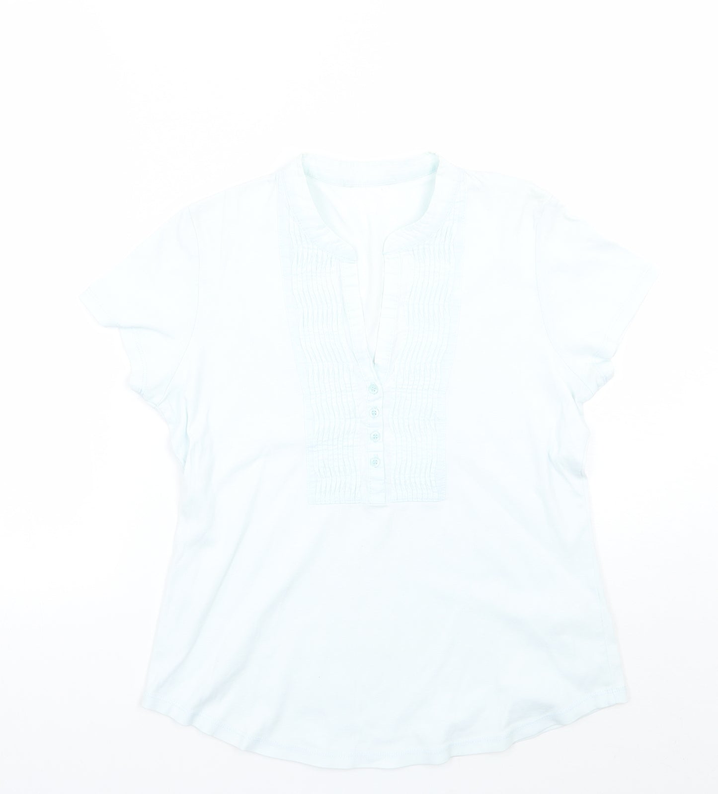 Marks and Spencer Womens Blue   Basic T-Shirt Size 14