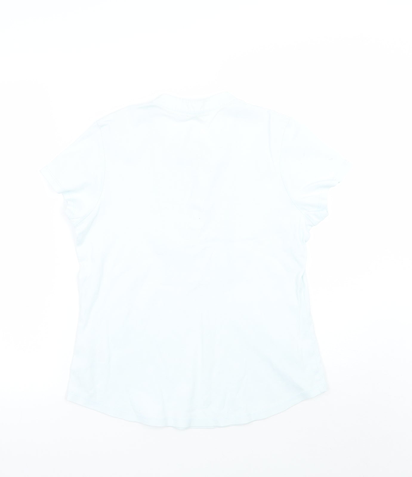 Marks and Spencer Womens Blue   Basic T-Shirt Size 14