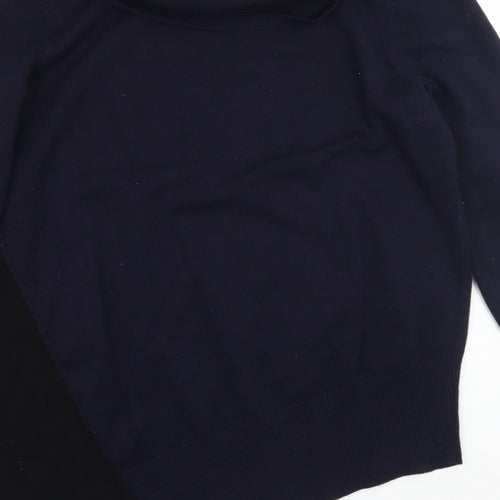 Retrology Womens Blue   Pullover Jumper Size S