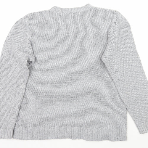 Rowlands Womens Grey   Pullover Jumper Size L