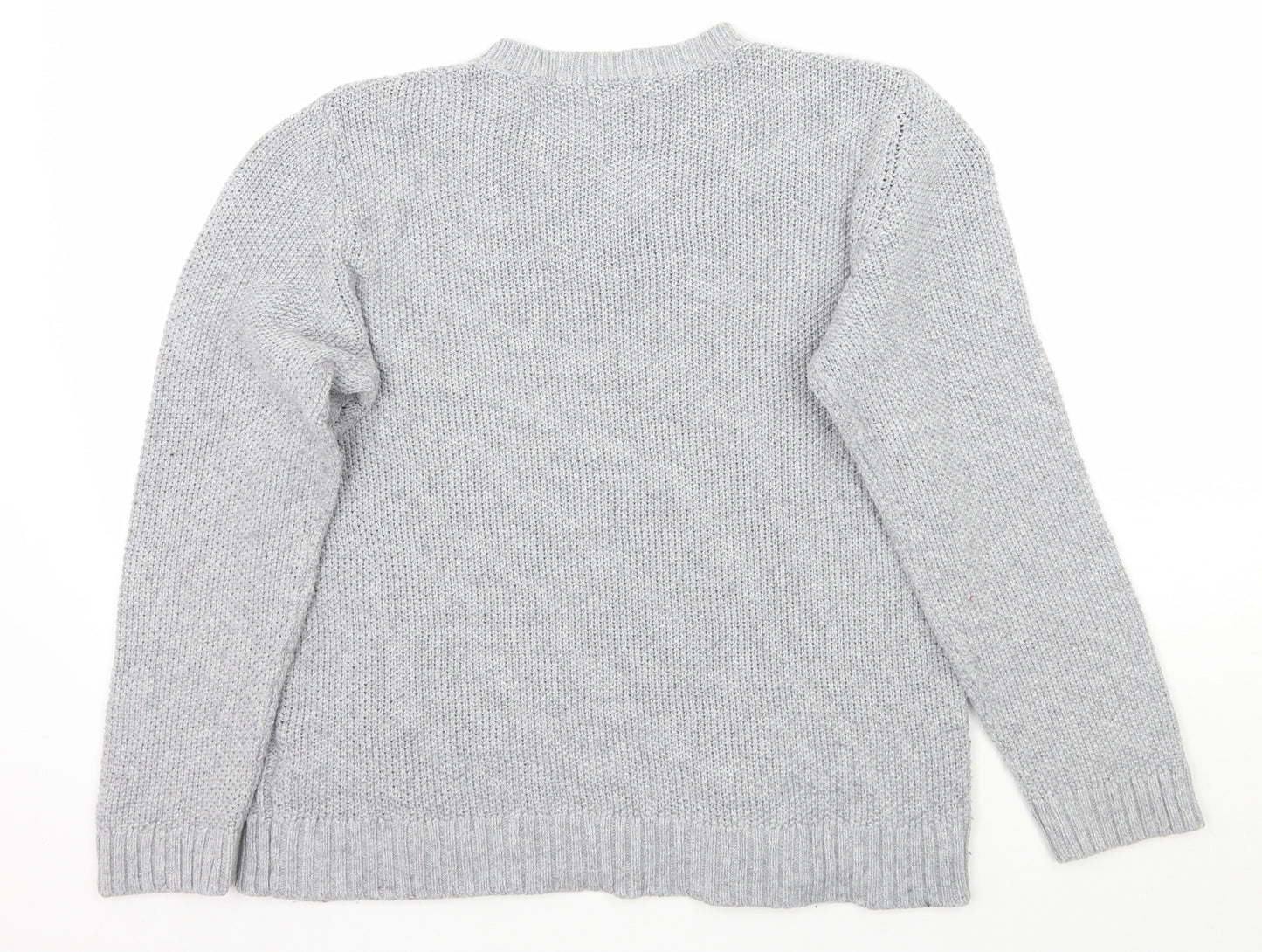 Rowlands Womens Grey   Pullover Jumper Size L