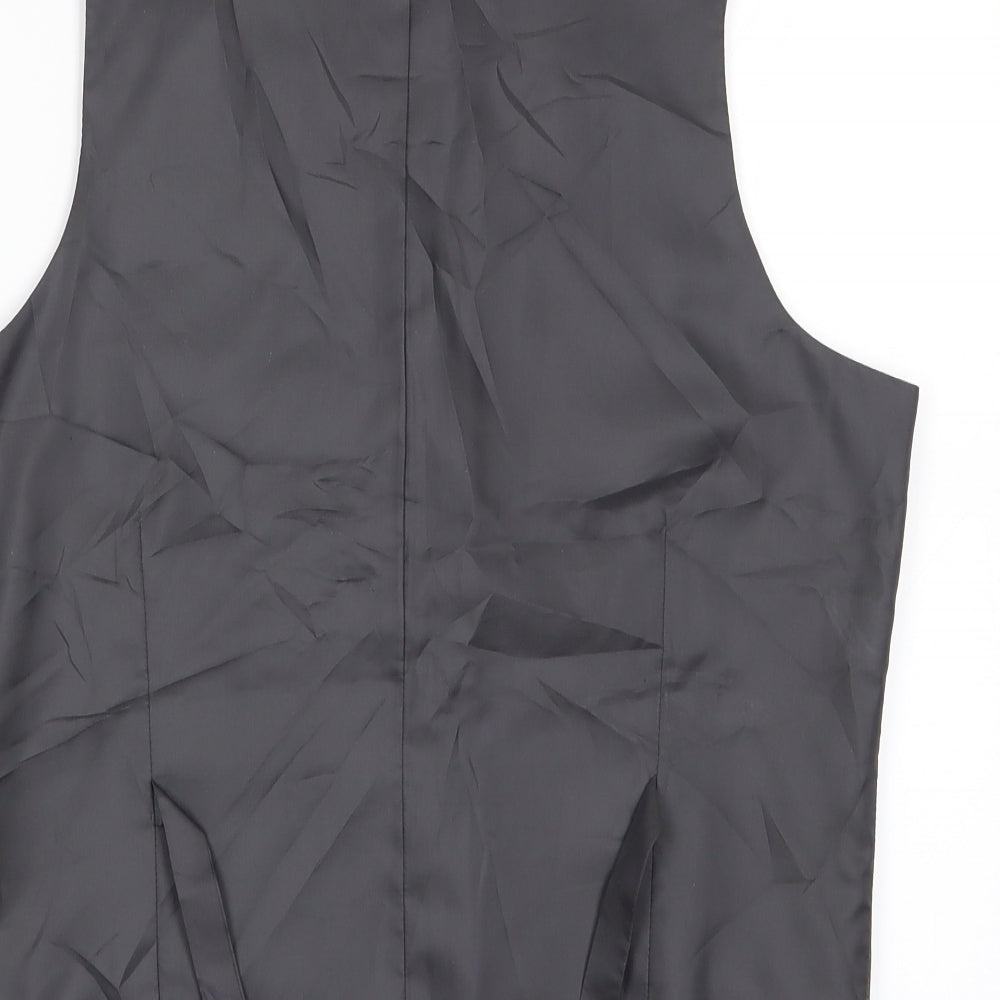 Cedar Wood State Mens Grey   Gilet Waistcoat Size S