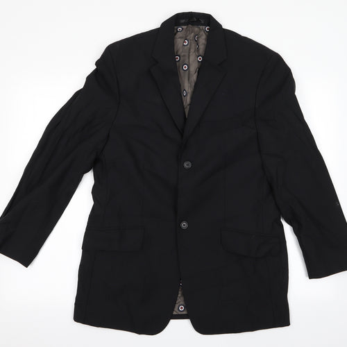 Ben Sherman Men's Black Suit jacket