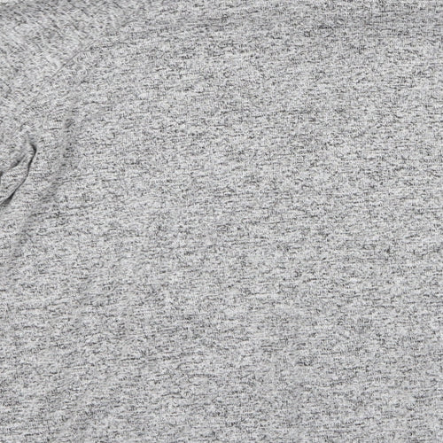 Preworn Womens Grey   Pullover Sweatshirt Size S  - Drawstring Cowl Neck