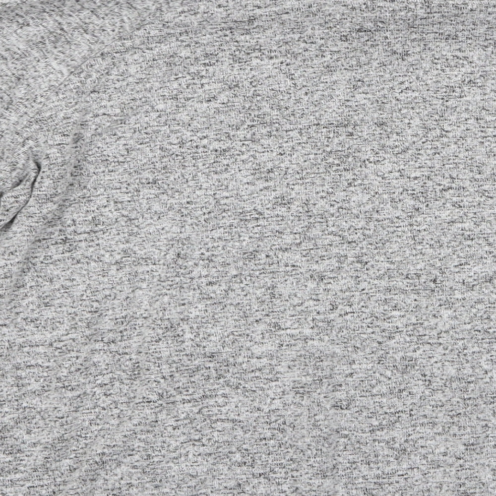 Preworn Womens Grey   Pullover Sweatshirt Size S  - Drawstring Cowl Neck