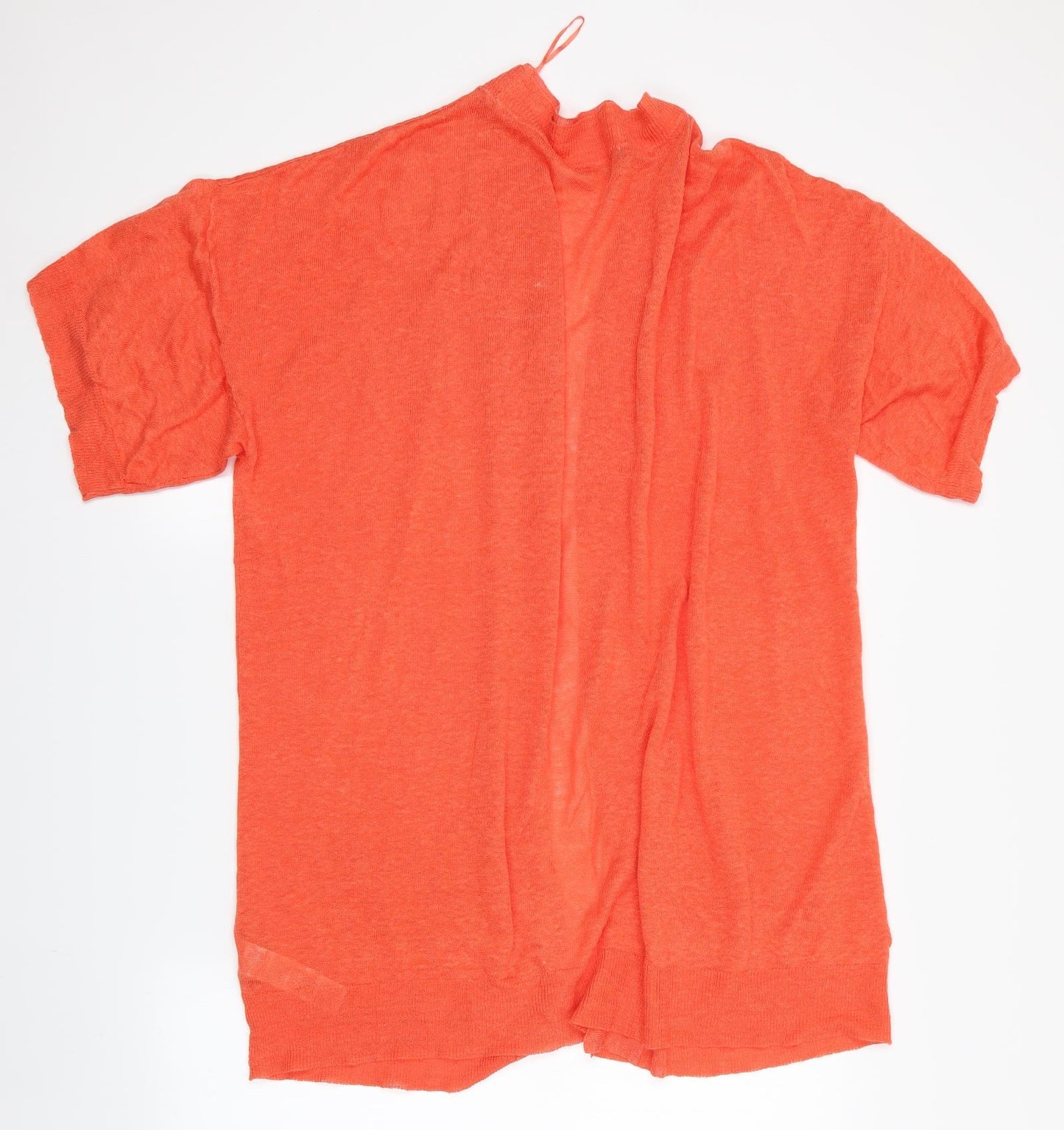 Marks and Spencer Womens Orange   Cardigan Jumper Size 22