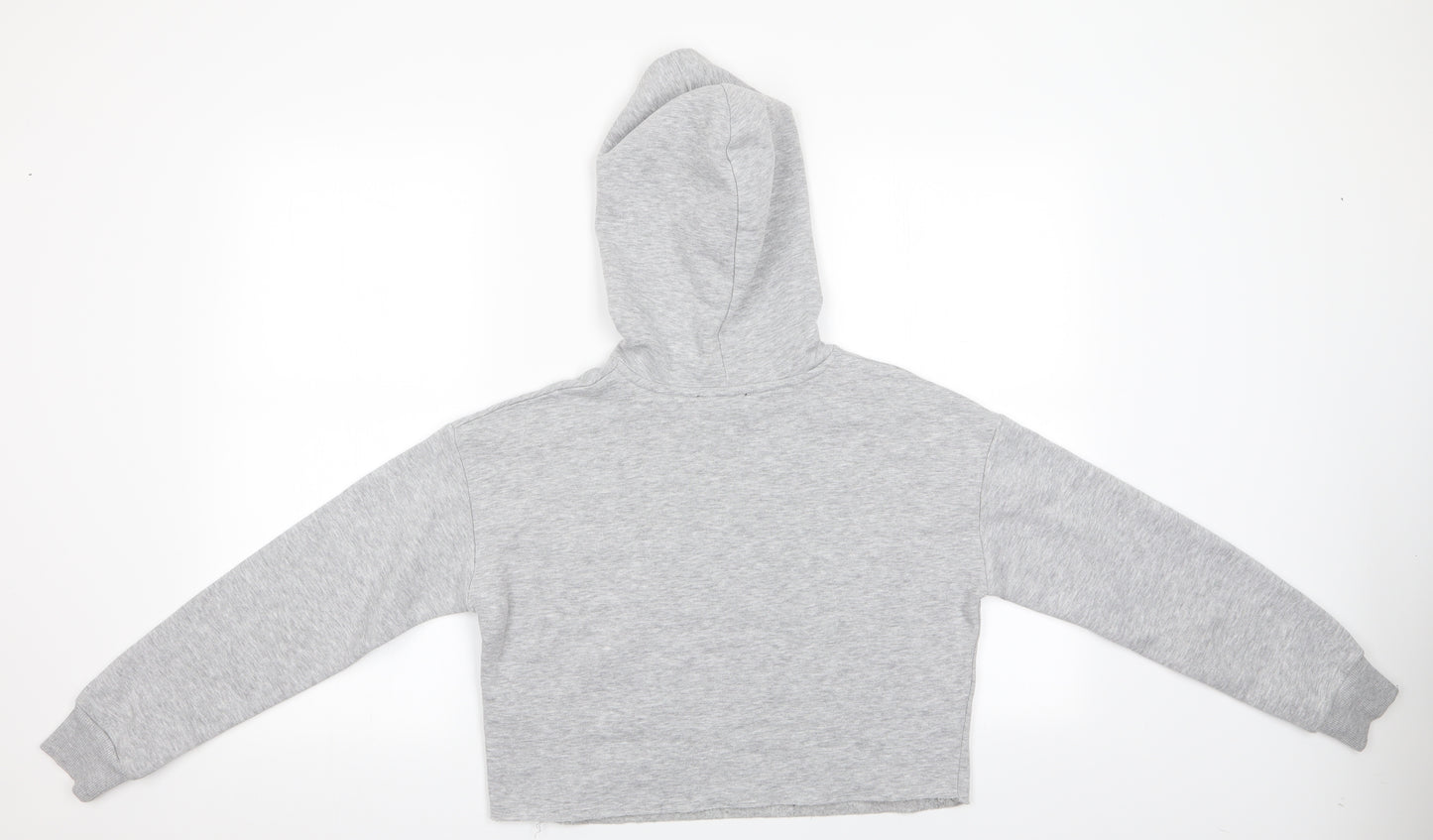 New Look Girls Grey   Pullover Hoodie Size 12-13 Years  - Santa Monica