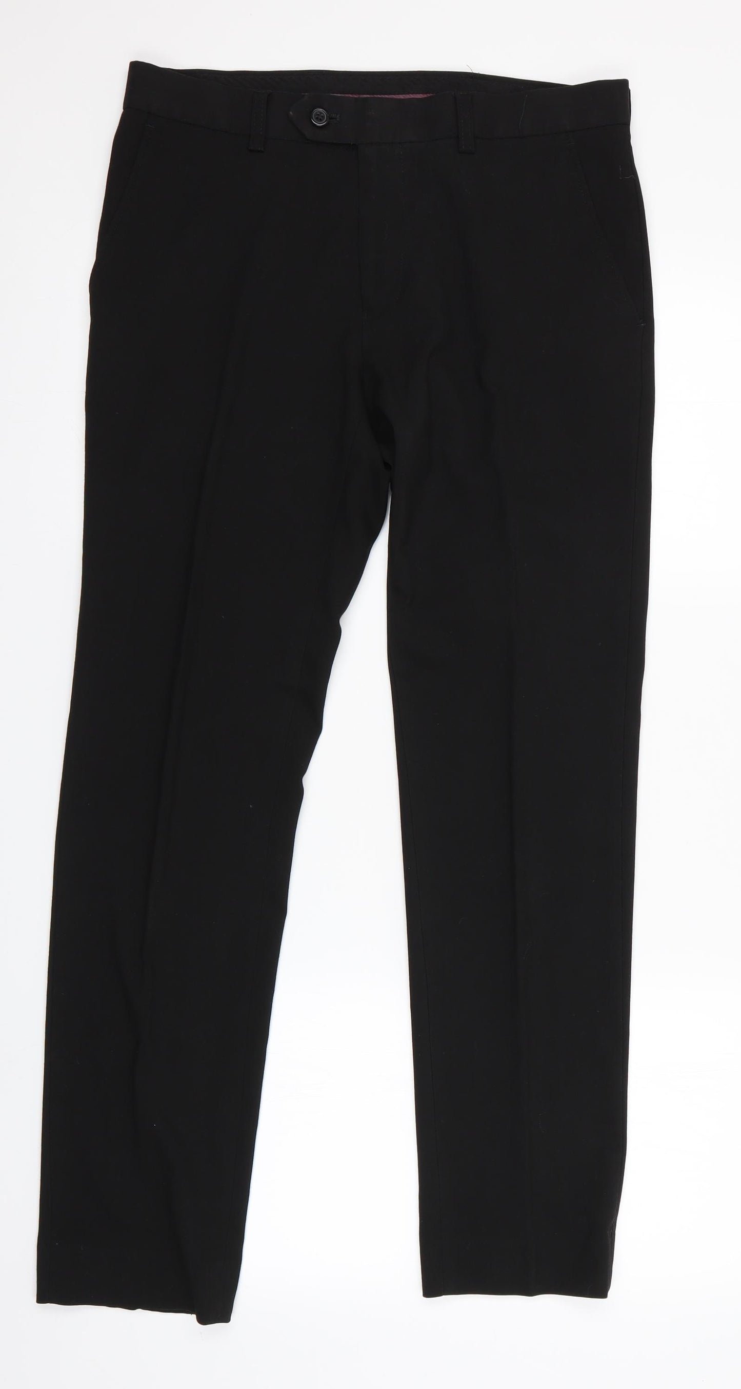 NEXT Mens Black   Trousers  Size 30 in L30 in