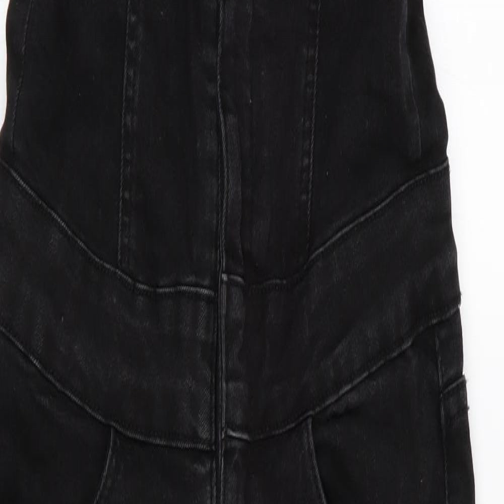Superdry Womens Black   Jumpsuit One-Piece Size S L29 in