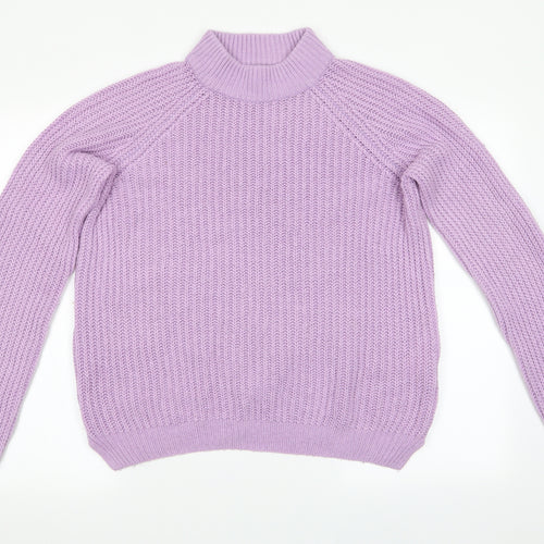 Vera Moda Womens Purple   Pullover Jumper Size S  - Chunk