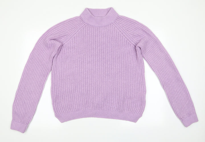 Vera Moda Womens Purple   Pullover Jumper Size S  - Chunk